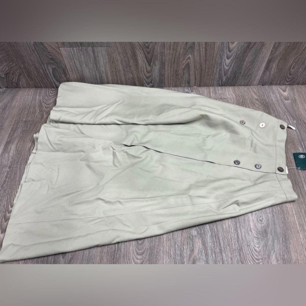 Laura Ashley Green Skirt - Size 8